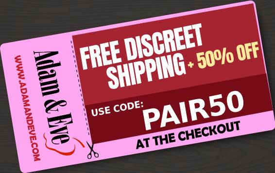 Coupon Code PAIR50 for Paired Sex Toys